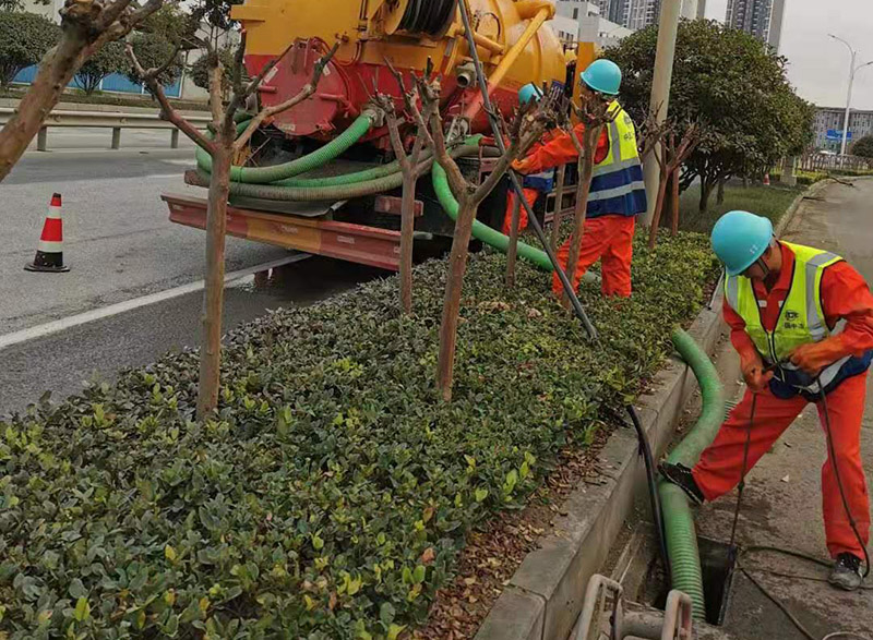 嘉祥市政管道清淤